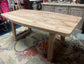 Stylish Scandi-style dining table in light wood