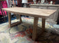 Stylish Scandi-style dining table in light wood