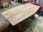 Stylish Scandi-style dining table in light wood