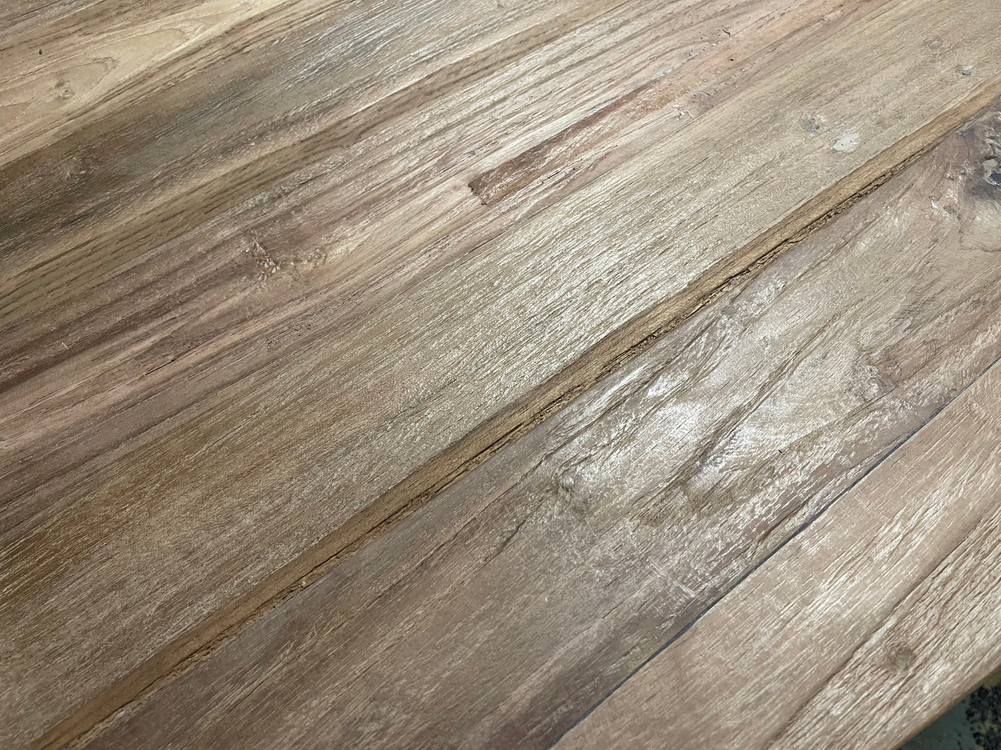 Stylish Scandi-style dining table in light wood