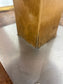 Pair of Rustic Industrial Style Oak Round Tables / Restaurant / Cafe / Bar