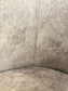 Brown Upholstered Tub Chair Lounge Accent Occasional Armchair