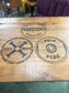 ⭐ Characterful Rustic High Poseur Table - Brewery Inspired Motifs