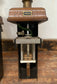 Vintage beer hand pumps