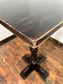 Dark Wood Poseur Table