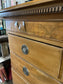 Antique chest of drawers in light wood
