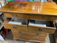 Antique chest of drawers in light wood