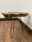 Root wood side table with metal legs (2 of 2)