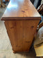 Small pine chest of drawers