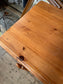 Small pine chest of drawers