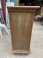 Modern contemporary display cabinet with shabby chic finish