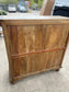 Modern contemporary display cabinet with shabby chic finish