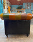 Stunning patchwork leather armchair