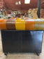 Stunning patchwork leather armchair
