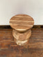 Totem side table in mango wood