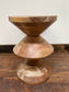 Totem side table in mango wood