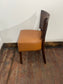 17 Tan Faux Leather Dining/ Pub Chairs / Oak Style Frames