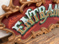 Large ornate vintage Entrance sign from circus / fairground