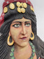 Hand carved fairground circus Gypsy lady / fortune teller bust