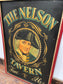 The Nelson Tavern vintage hand painted pub sign