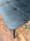 Grey Velveteen Dining Chairs