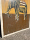 Original vintage hand painted Elephant & Castle pub sign