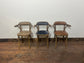 Set of 10 Bentwood Armchairs Dining Cafe Bistro Chairs Mixed Leather & Velvet