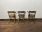 Set of 10 Bentwood Armchairs Dining Cafe Bistro Chairs Mixed Leather & Velvet
