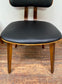 3 x stylish dining chairs