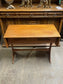 Vintage Mid-Century Teak Drop-Leaf Extender Side Table / Antique Console Table