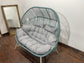 Indoor Outdoor Grey Duck Egg 2 Seater Sofa Loveseat with Cushions