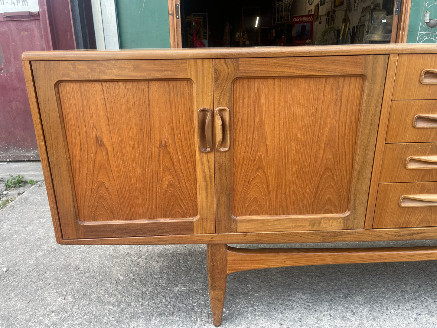 G Plan Fresco Teak Sideboard Vintage Mid Century Danish Style Cabinet