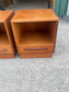 Pair of G Plan Fresco Teak Bedside Cabinets Mid Century Vintage Bedside Tables