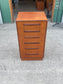 G Plan Fresco Tallboy Chest of Drawers Teak Mid Century Vintage 6 Drawer