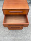 G Plan Fresco Tallboy Chest of Drawers Teak Mid Century Vintage 6 Drawer