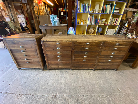 SALES COMBO: wooden sideboard & separate drawer unit