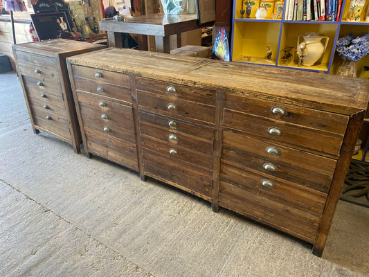 SALES COMBO: wooden sideboard & separate drawer unit