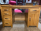 Solid wood desk ex-Oak Furniture Land