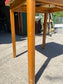 1960s extending red formica table