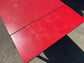 1960s extending red formica table
