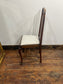4 Antique Solid Oak Georgian Queen Anne Dining Chairs/ 100 years old