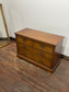 Vintage Antique Style 5 Drawer Wooden Chest of Drawers – Ornate Brass Handles