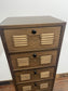 Industrial Style Tallboy 7 Drawer Storage Cabinet Unit Chest