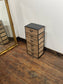 Industrial Style 6 Drawer Storage Unit – Wooden Drawers & Black Metal Frame