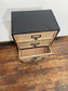 Industrial Style 6 Drawer Storage Unit – Wooden Drawers & Black Metal Frame
