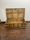 Rustic Wooden Storage Box Chest Decorative Blanket Toy Trunk Farmhouse Decor