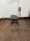 One Of A Kind Custom Built Industrial Rotating Adjustable Chairs - Set Of 4