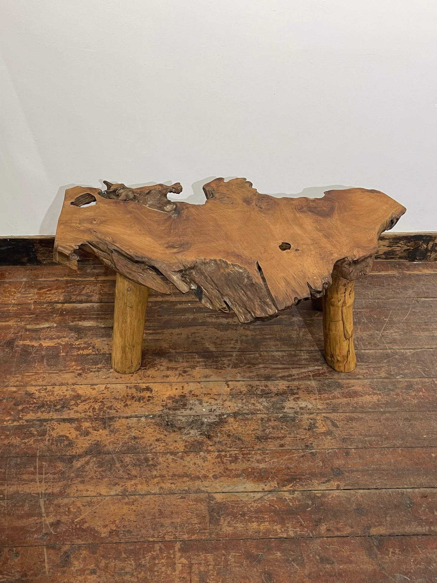Natural Rootwood Coffee Table – Solid Wood- One of a Kind