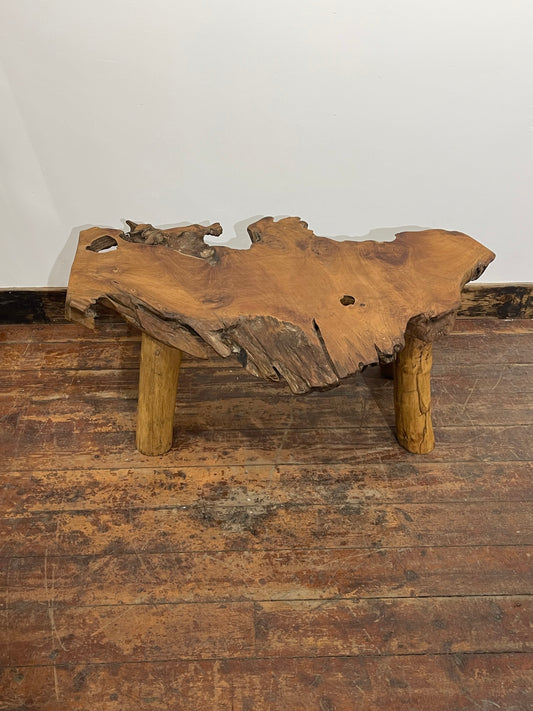 Natural Rootwood Coffee Table – Solid Wood- One of a Kind