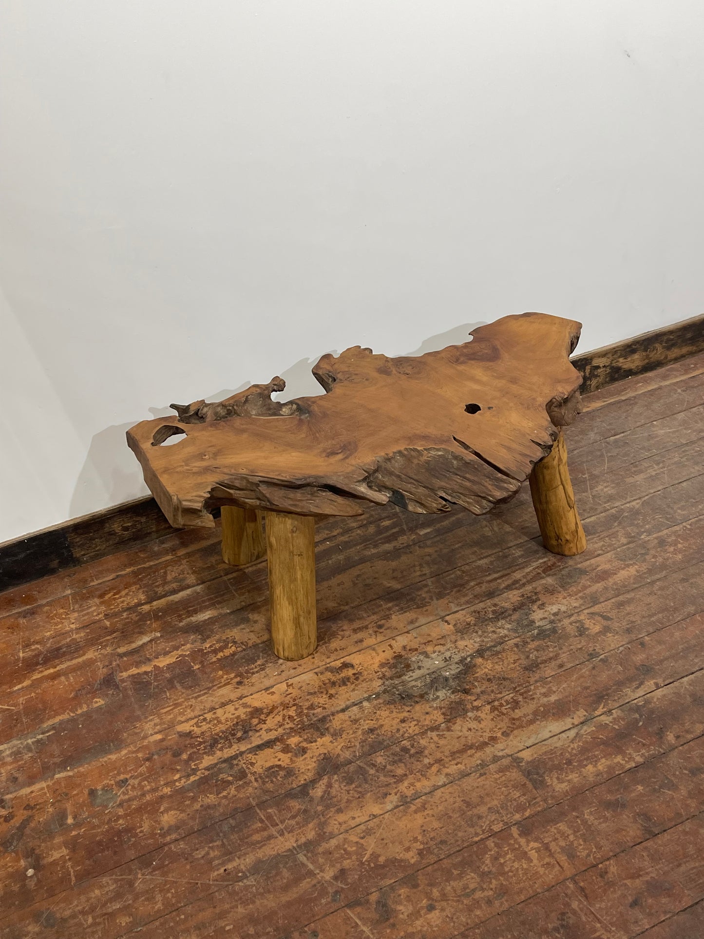 Natural Rootwood Coffee Table – Solid Wood- One of a Kind